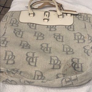 White DB tote